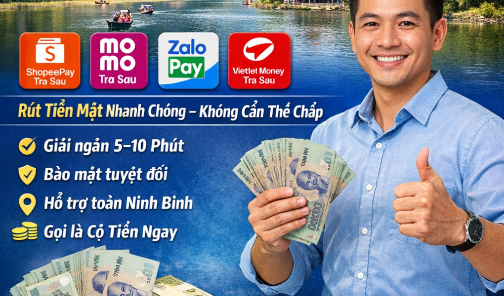 Rút Ví Trả Sau Ninh Bình – Nhanh Gọn, Uy Tín, Bảo Mật