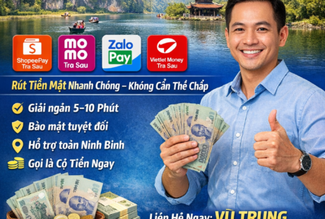 Rút Ví Trả Sau Ninh Bình – Nhanh Gọn, Uy Tín, Bảo Mật