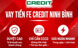 VAY TIỀN FE CREDIT NINH BÌNH - DUYỆT CAO NHẤT, CHỈ CẦN CCCD, HỖ TRỢ NỢ XẤU NHẸ - LH: 0989734162 VŨ TRUNG